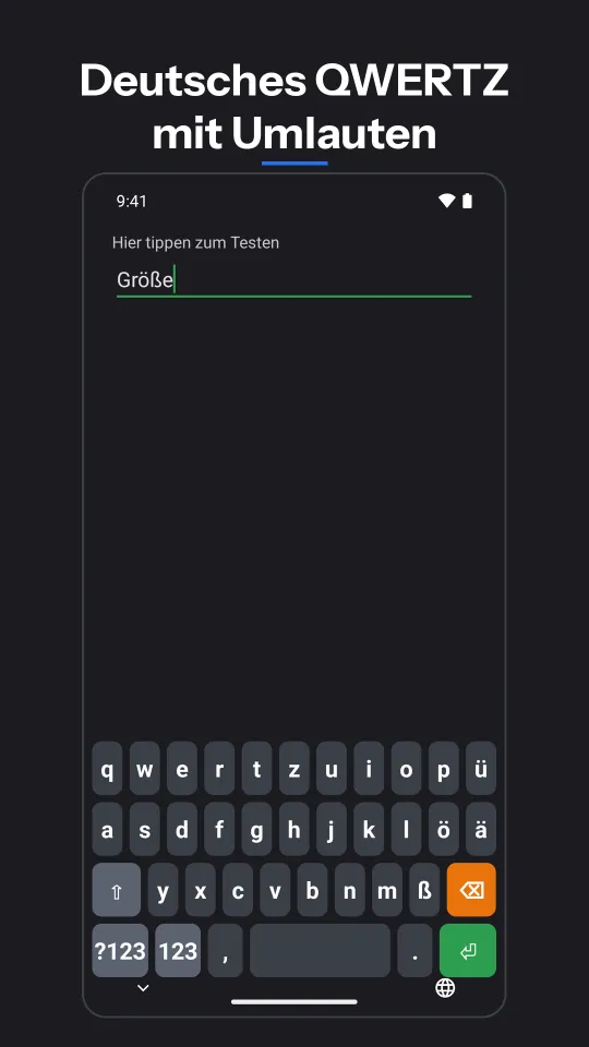 POS Keyboard: Deutsches QWERTZ mit Umlauten